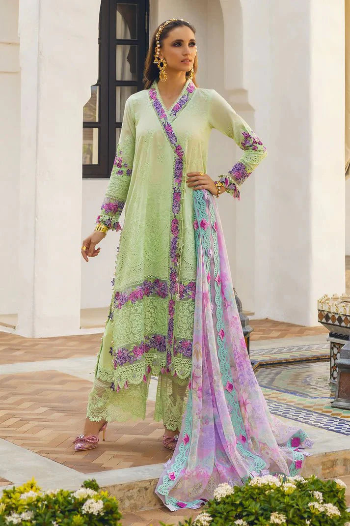 Annus Abrar | Neroli Luxury Lawn | Amani - Official Annus Abrar stockist in UK - Sakeena London