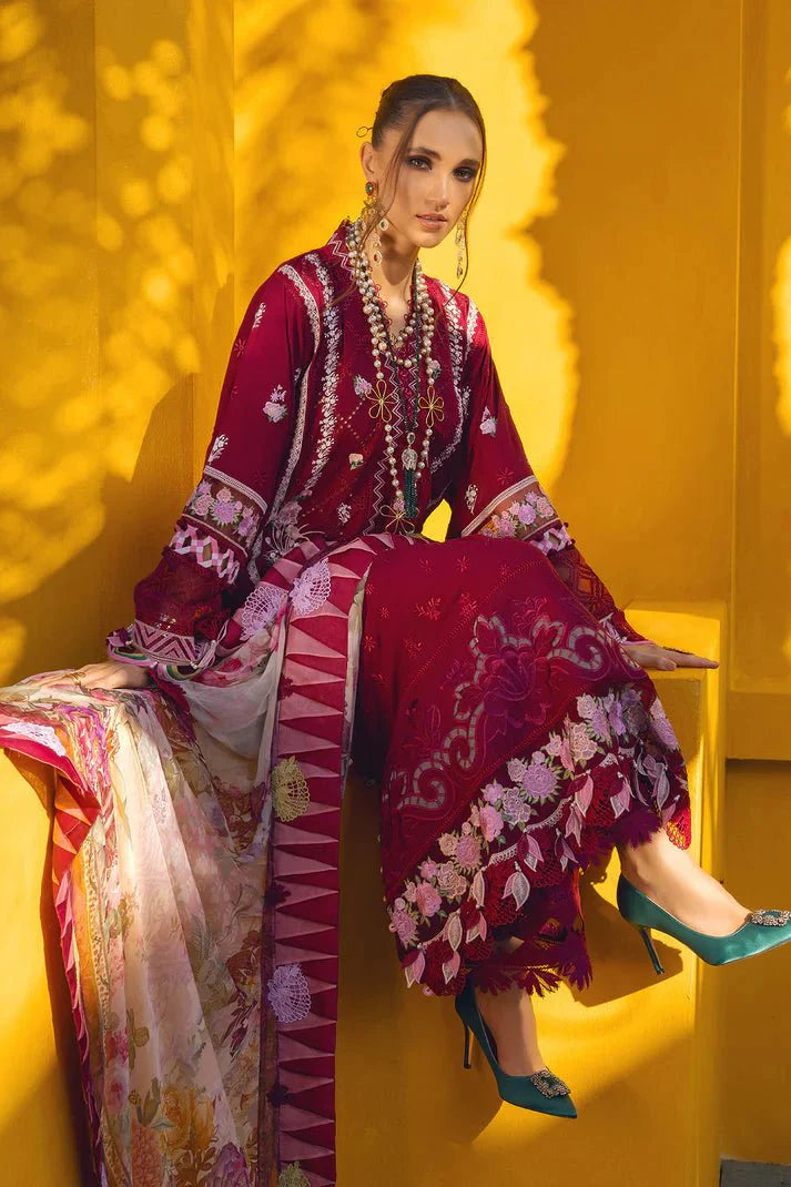 Annus Abrar | Neroli Luxury Lawn | Melia - Official Annus Abrar stockist in UK - Sakeena London