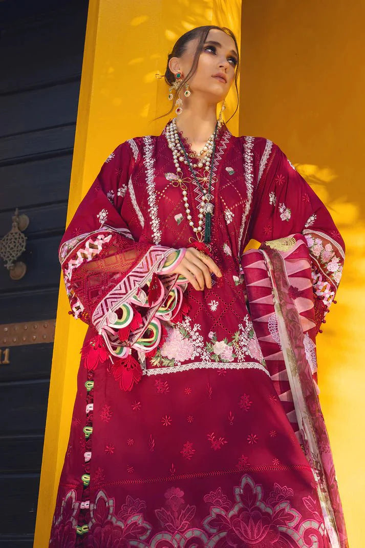 Annus Abrar | Neroli Luxury Lawn | Melia - Official Annus Abrar stockist in UK - Sakeena London