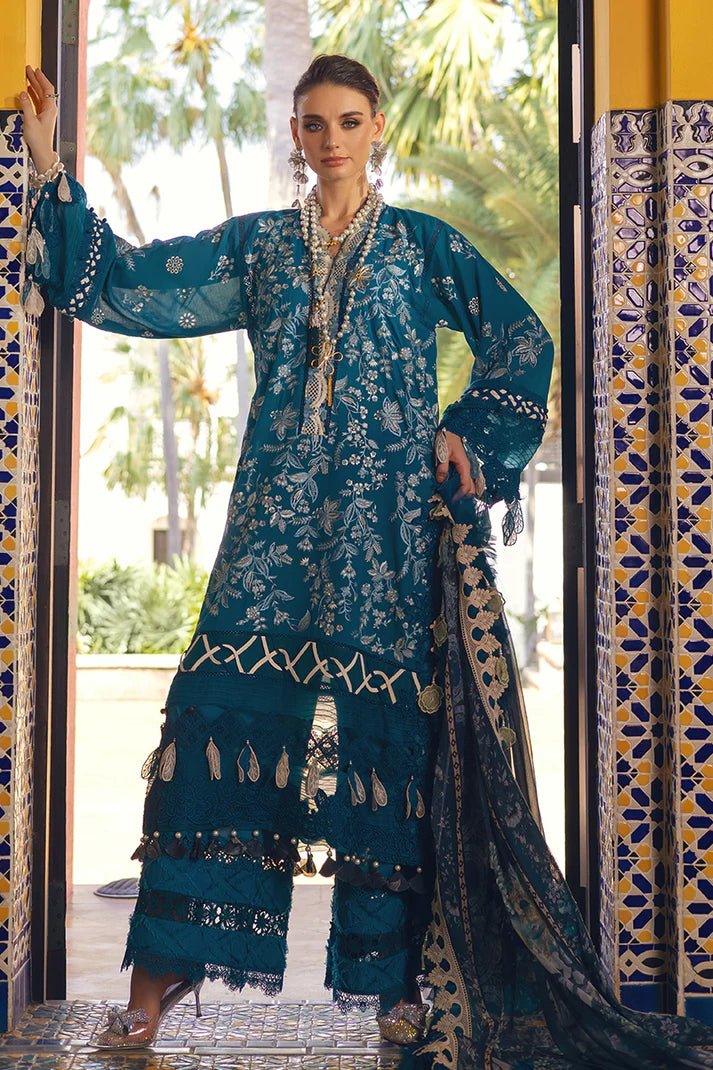 Annus Abrar | Neroli Luxury Lawn | Riba - Official Annus Abrar stockist in UK - Sakeena London
