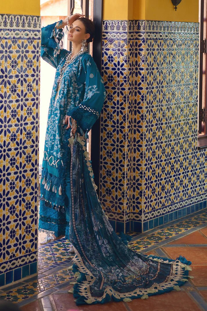 Annus Abrar | Neroli Luxury Lawn | Riba - Official Annus Abrar stockist in UK - Sakeena London