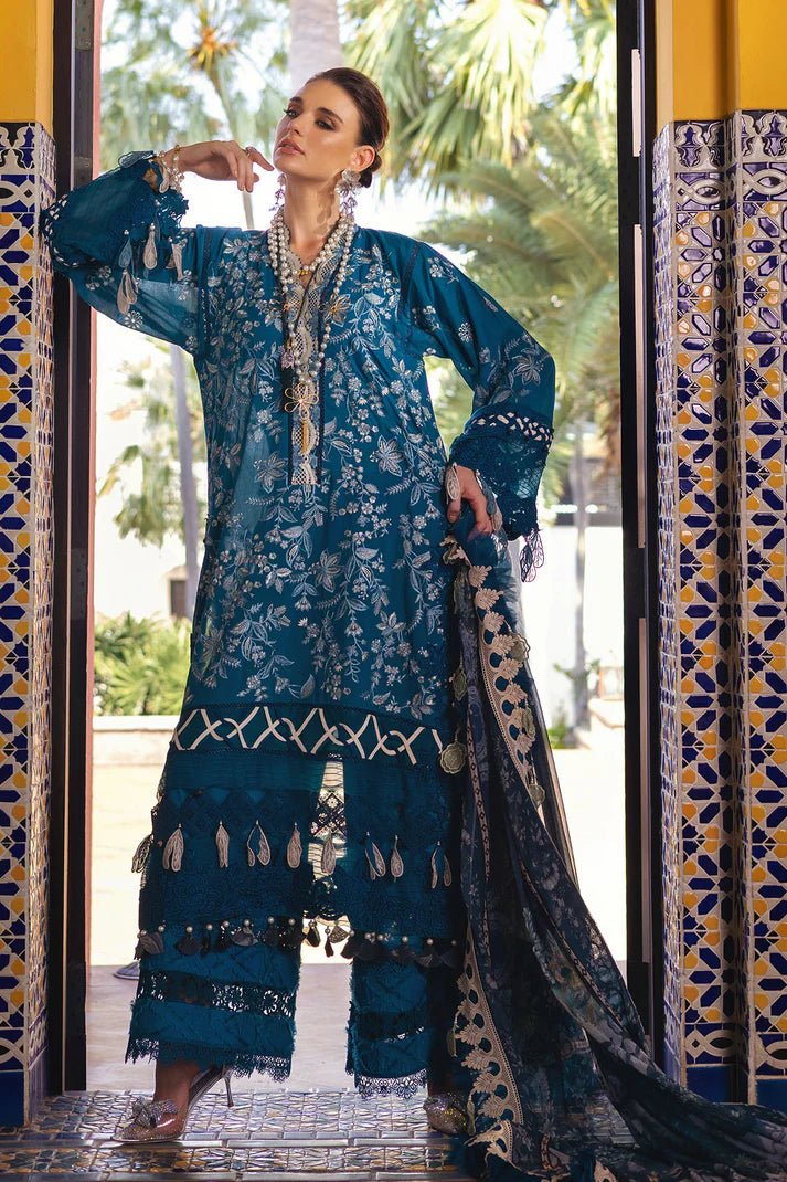 Annus Abrar | Neroli Luxury Lawn | Riba - Official Annus Abrar stockist in UK - Sakeena London