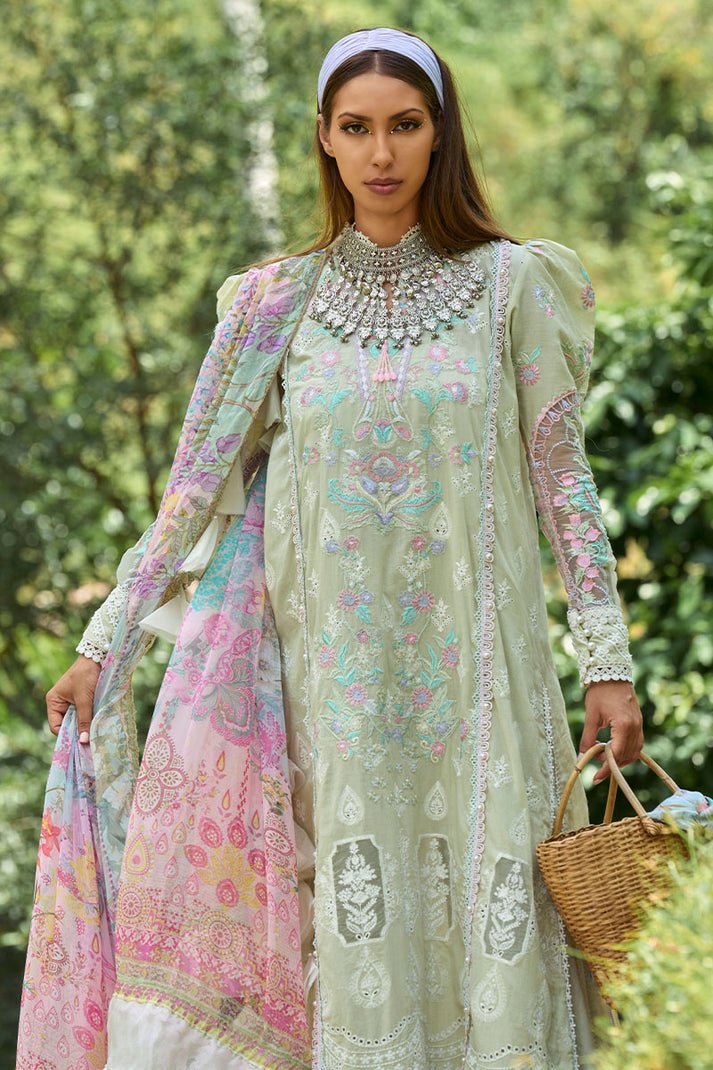 Ansab Jahangir | Zoha Lawn 24 | ANTHURIUM - Official Ansab Jahangir stockist in UK - Sakeena London