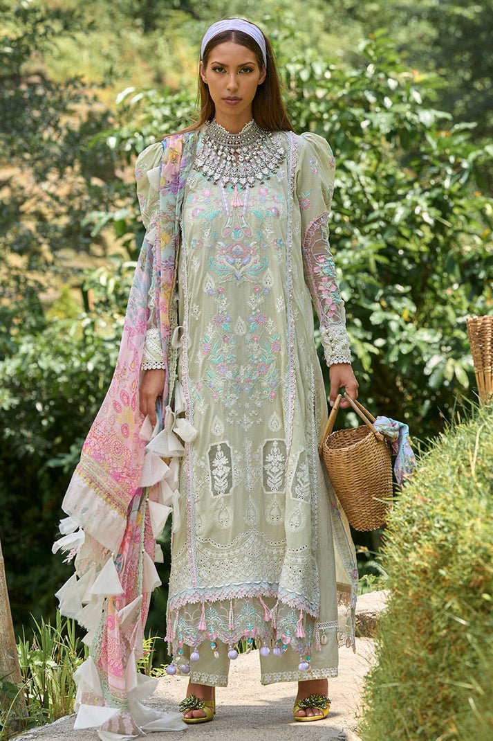 Ansab Jahangir | Zoha Lawn 24 | ANTHURIUM - Official Ansab Jahangir stockist in UK - Sakeena London