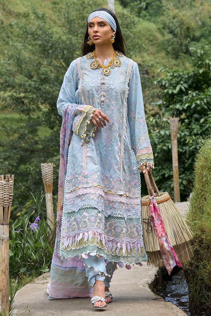 Ansab Jahangir | Zoha Lawn 24 | HELICONIA - Official Ansab Jahangir stockist in UK - Sakeena London