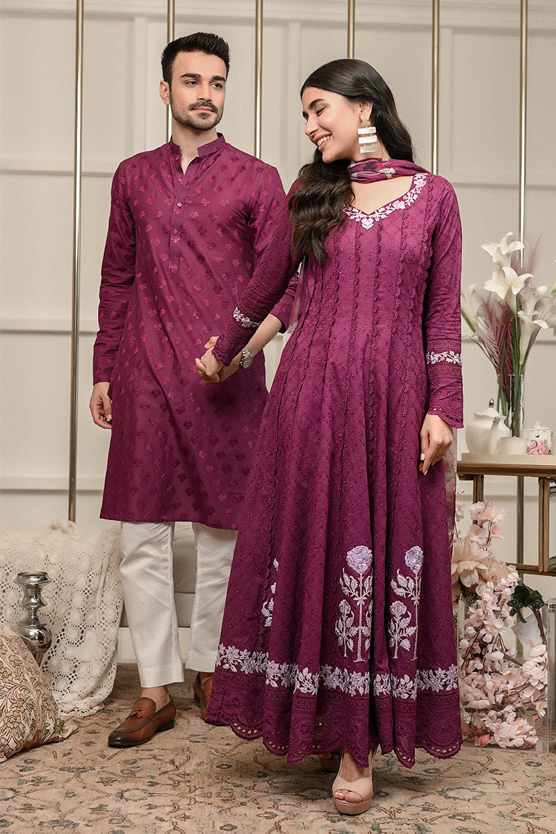 Pakistani Menswear | Ansab Jahangir | PURPLE PASSION - Official Sakeena London Ltd. stockist in UK - Sakeena London