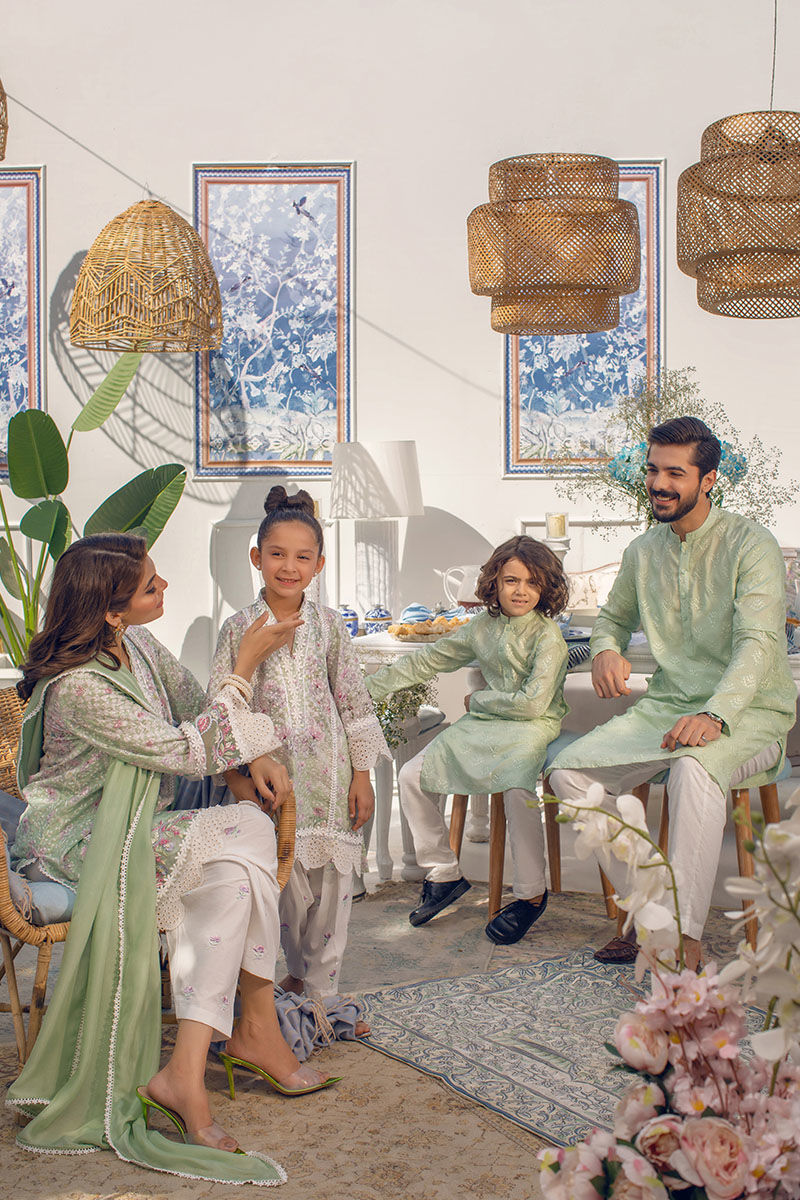 Pakistani Menswear | Ansab Jahangir | MINT MIRAGE - Official Sakeena London Ltd. stockist in UK - Sakeena London
