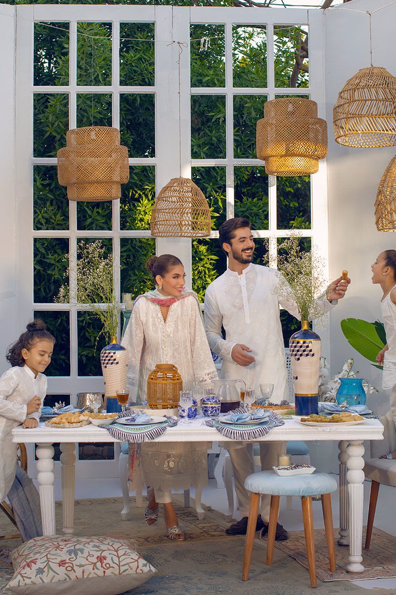 Pakistani Menswear | Ansab Jahangir | WHITE SYMPHONY - Official Sakeena London Ltd. stockist in UK - Sakeena London