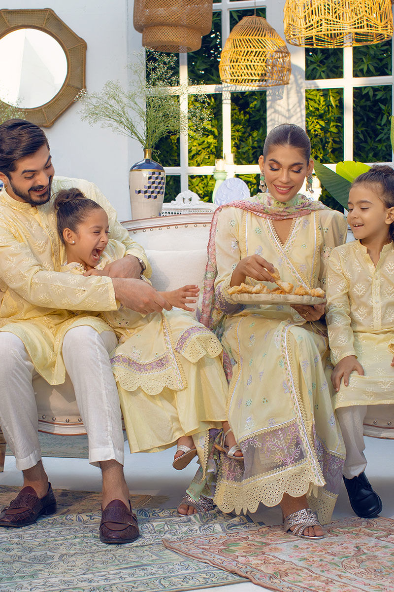 Pakistani Menswear | Ansab Jahangir | BUTTERCREAM BLISS - Official Sakeena London Ltd. stockist in UK - Sakeena London