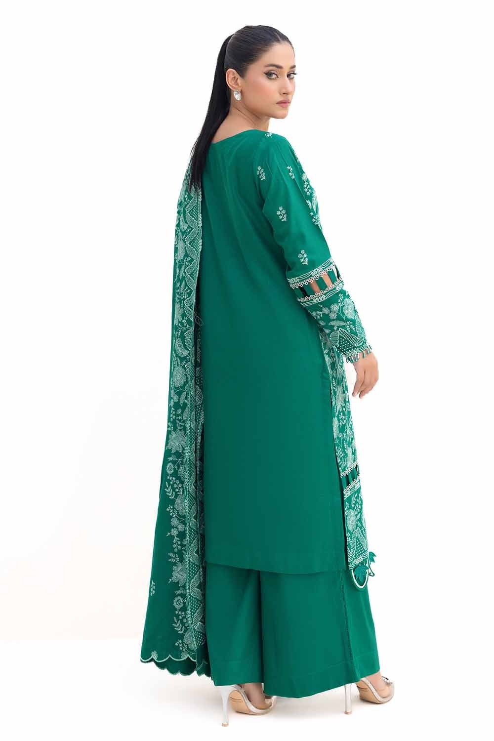 Gul Ahmed | Winter Collection 24 | Acrylic Dupatta AP-42010 - Official Gul Ahmed stockist in UK - Sakeena London