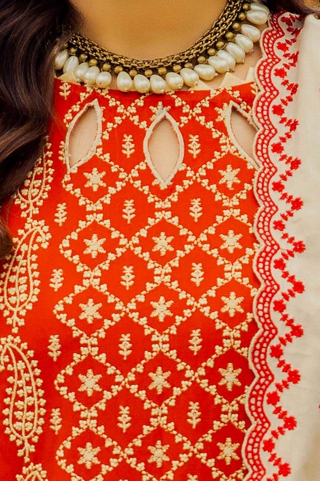 Gul Ahmed | Winter Collection 24 | Acrylic Dupatta AP-42011 - Official Gul Ahmed stockist in UK - Sakeena London