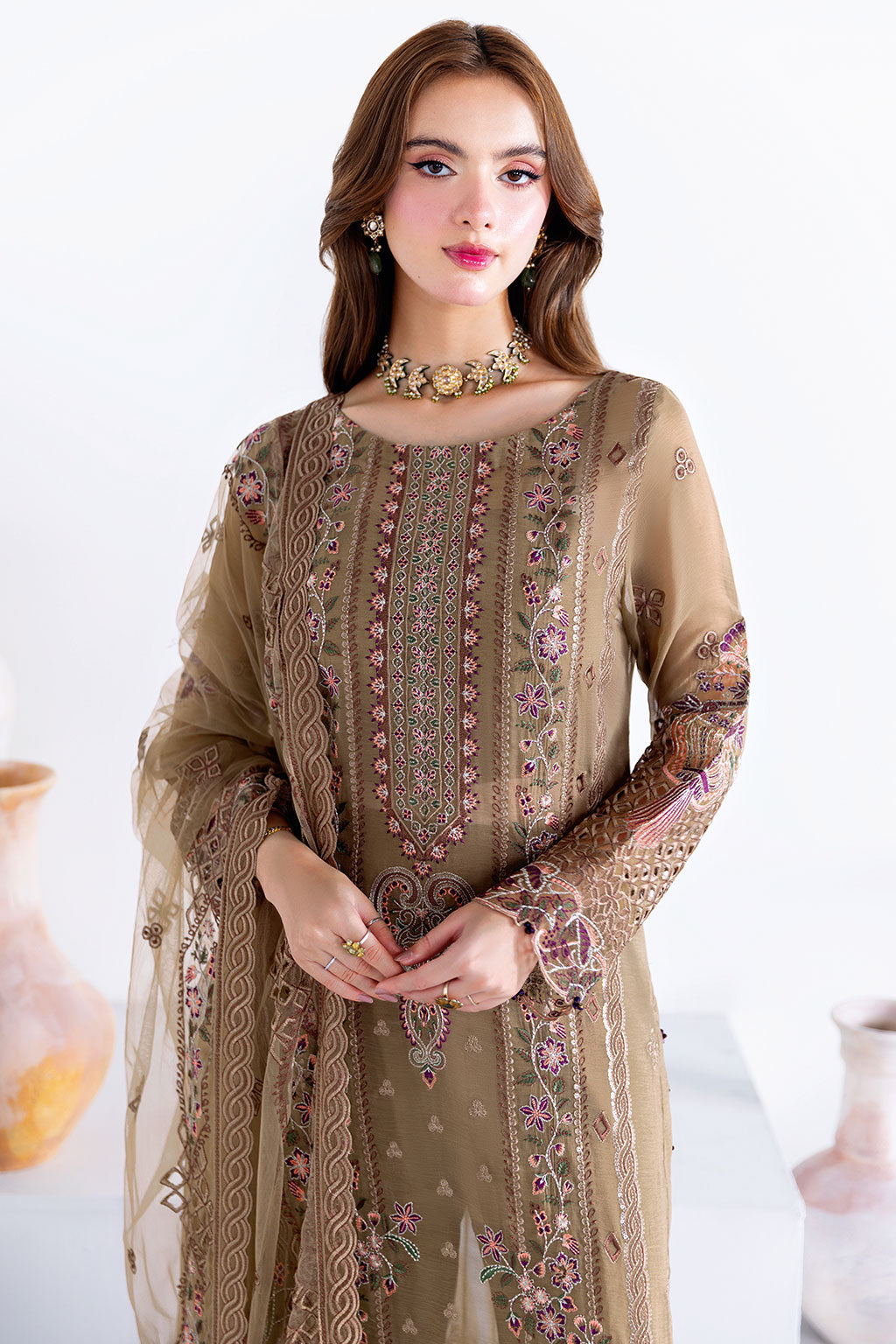 Ramsha | Arzoo Chiffon | U-210 - Official Ramsha stockist in UK - Sakeena London