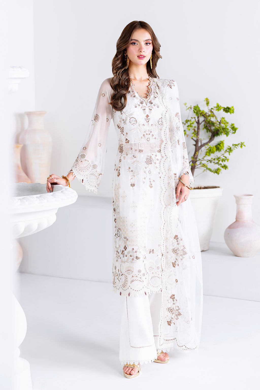 Ramsha | Arzoo Chiffon | U-205 - Official Ramsha stockist in UK - Sakeena London