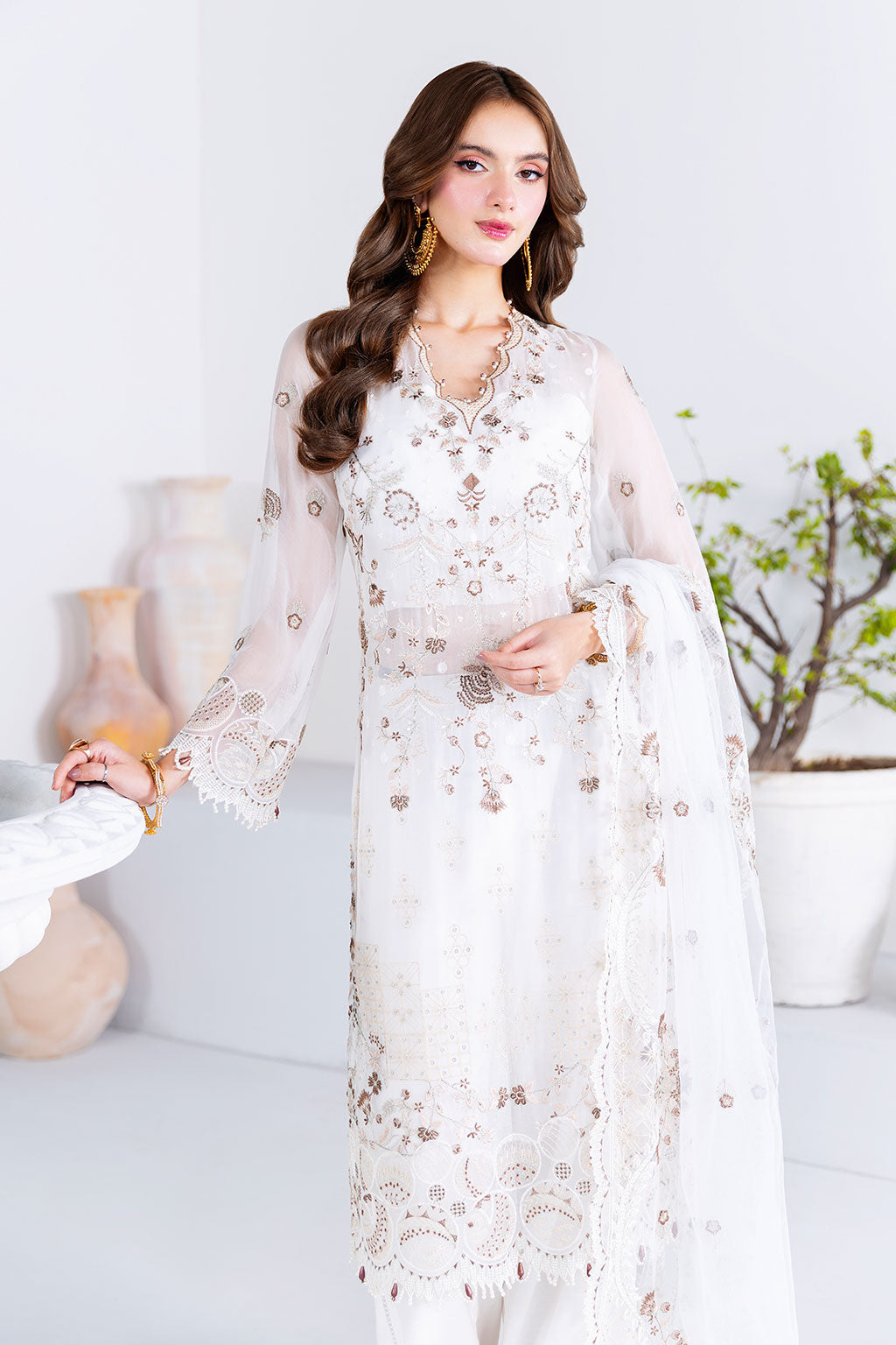 Ramsha | Arzoo Chiffon | U-205 - Official Ramsha stockist in UK - Sakeena London
