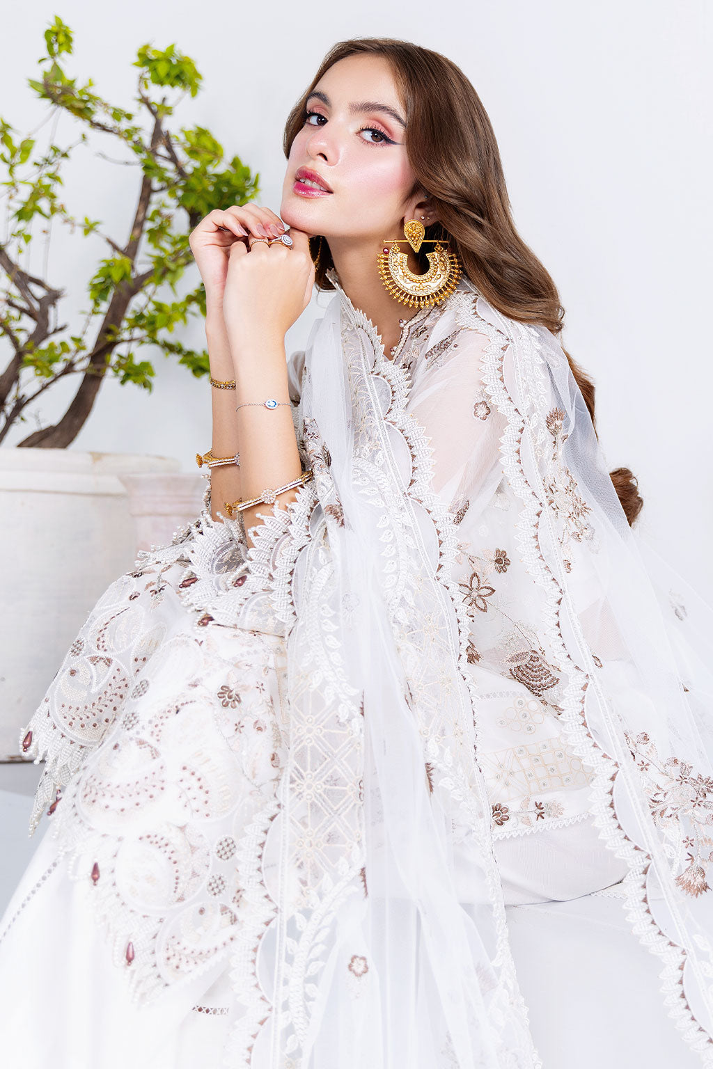 Ramsha | Arzoo Chiffon | U-205 - Official Ramsha stockist in UK - Sakeena London