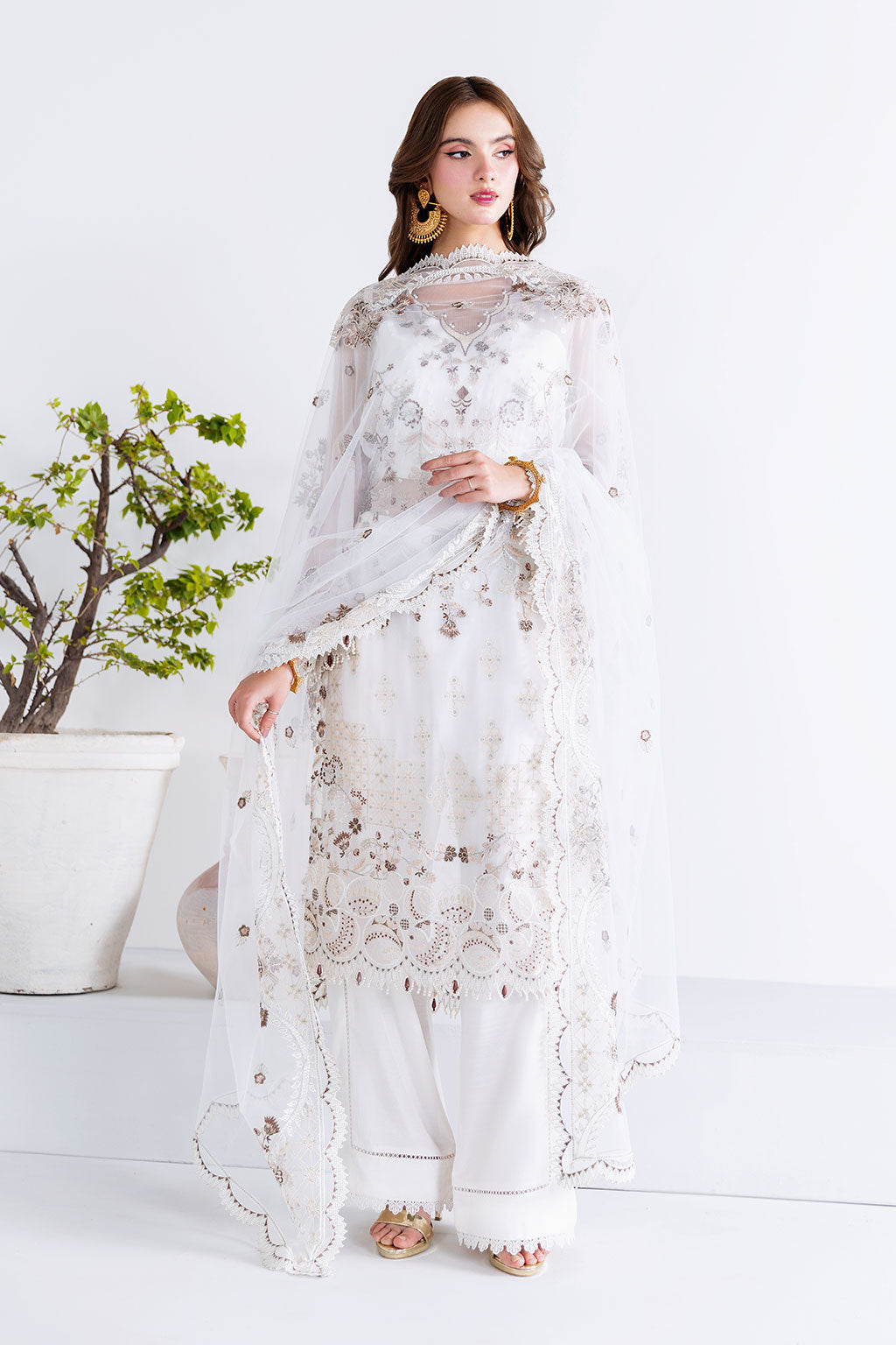 Ramsha | Arzoo Chiffon | U-205 - Official Ramsha stockist in UK - Sakeena London