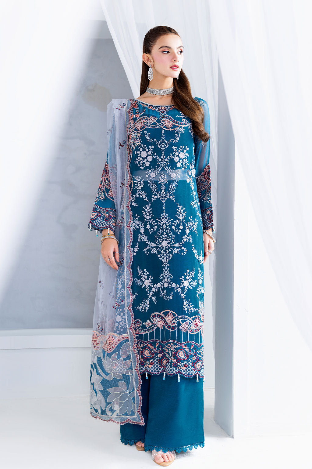 Ramsha | Arzoo Chiffon |U-202 - Official Ramsha stockist in UK - Sakeena London