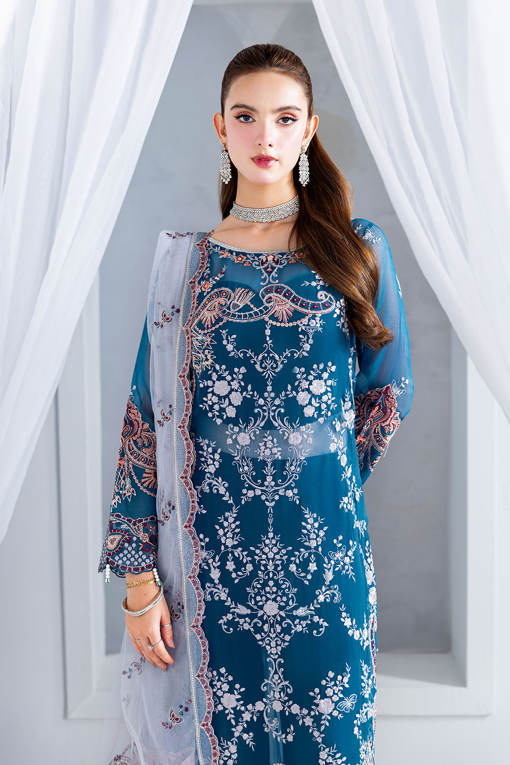 Ramsha | Arzoo Chiffon |U-202 - Official Ramsha stockist in UK - Sakeena London