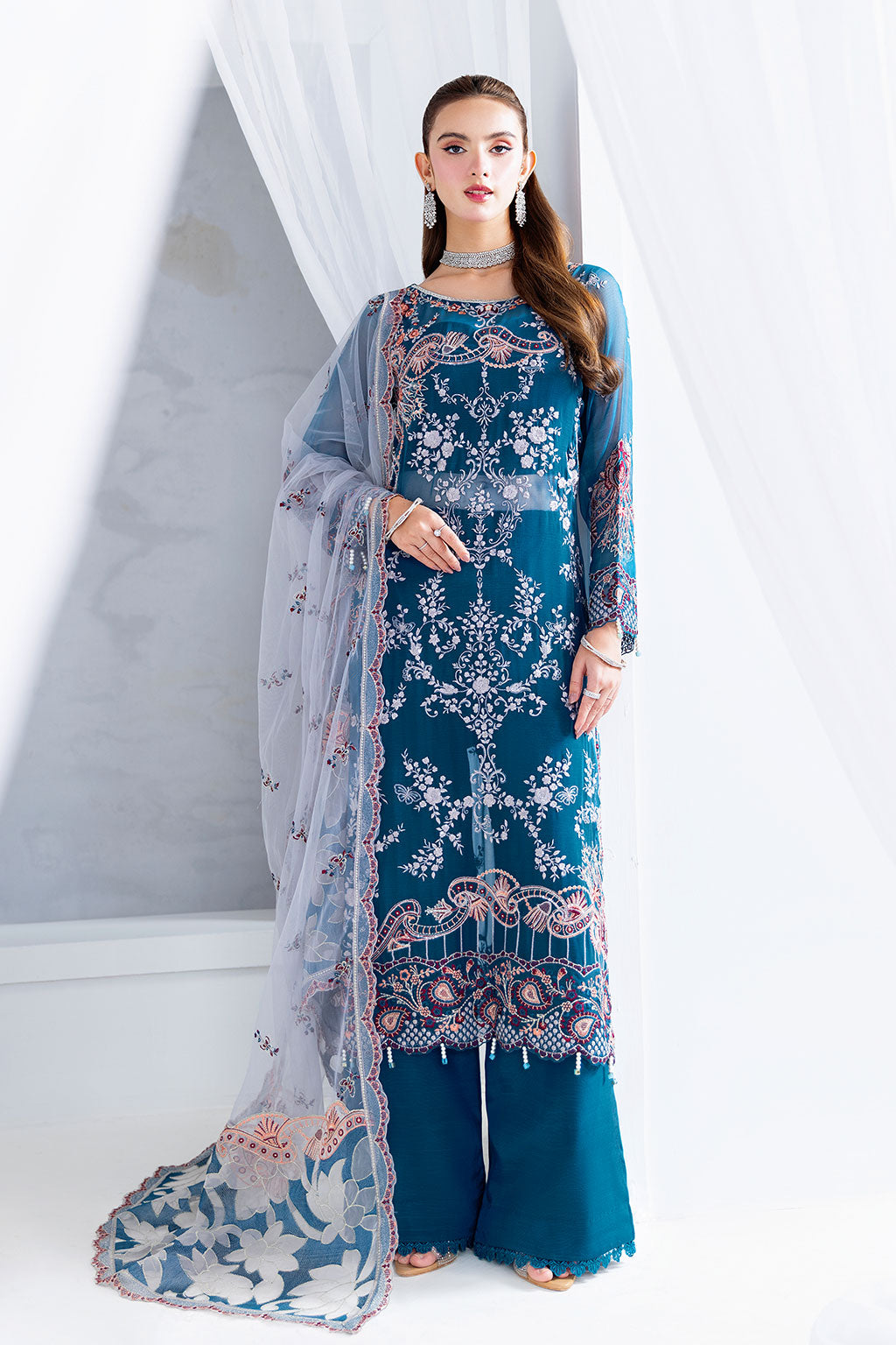 Ramsha | Arzoo Chiffon |U-202 - Official Ramsha stockist in UK - Sakeena London