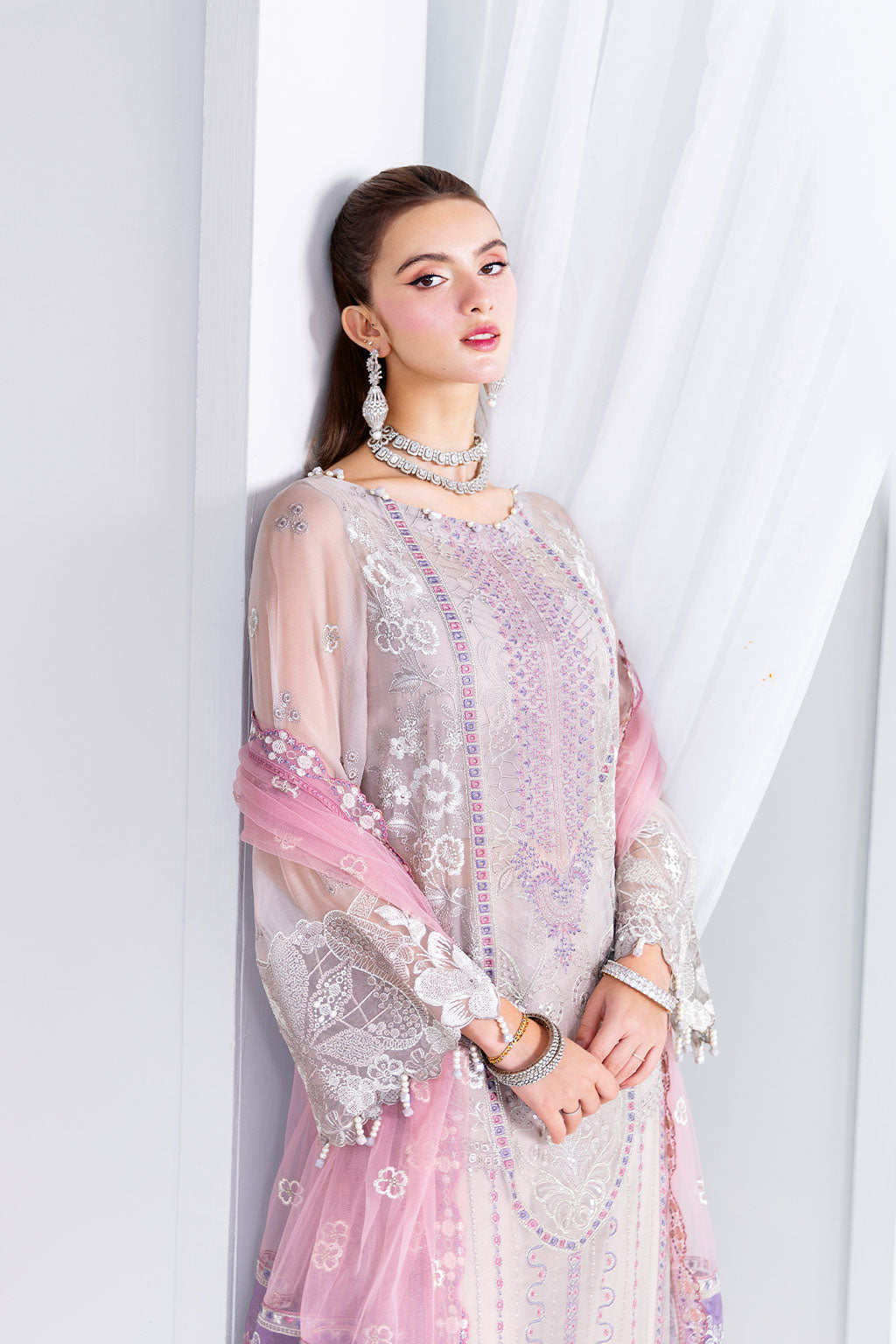 Ramsha | Arzoo Chiffon | U-209 - Official Ramsha stockist in UK - Sakeena London