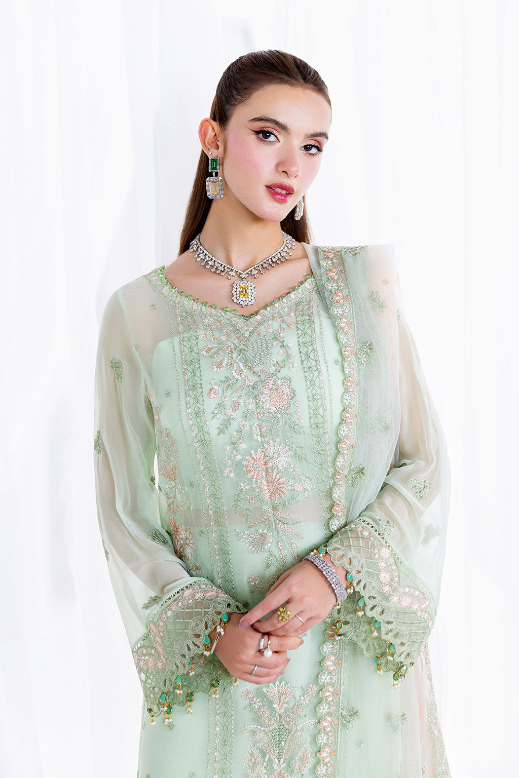 Ramsha | Arzoo Chiffon | U-207 - Official Sakeena London stockist in UK - Sakeena London