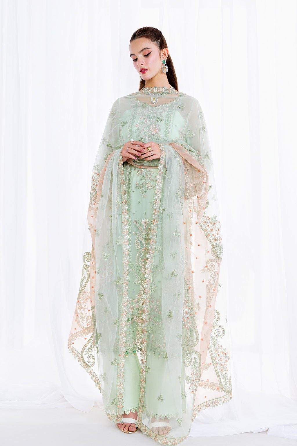 Ramsha | Arzoo Chiffon | U-207 - Official Sakeena London stockist in UK - Sakeena London