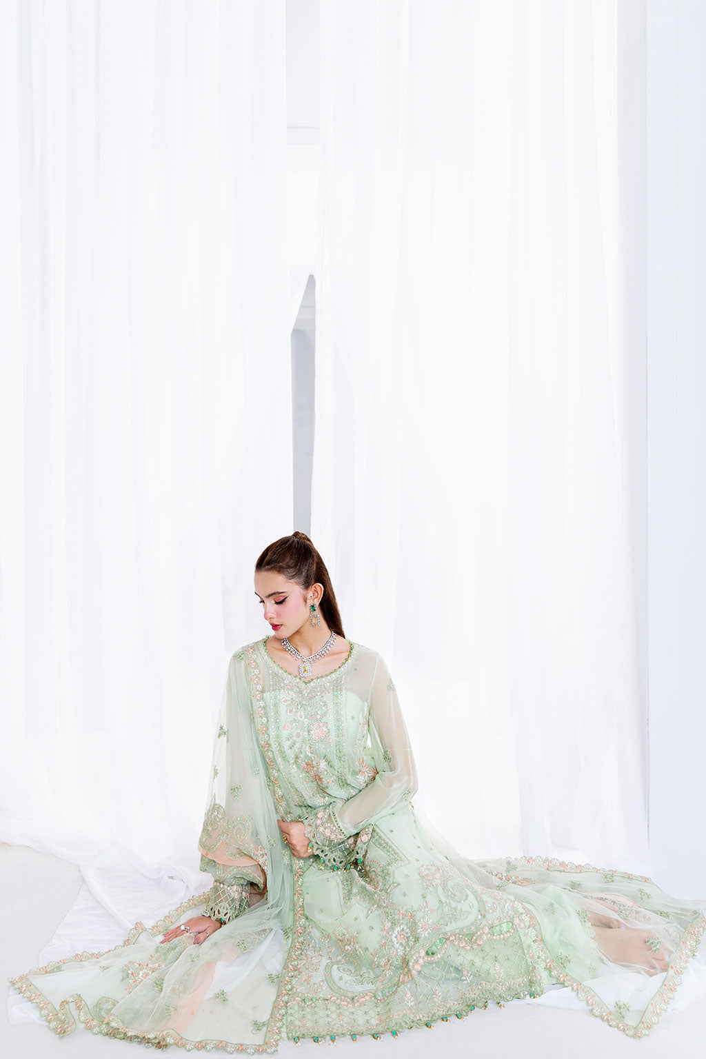Ramsha | Arzoo Chiffon | U-207 - Official Sakeena London stockist in UK - Sakeena London
