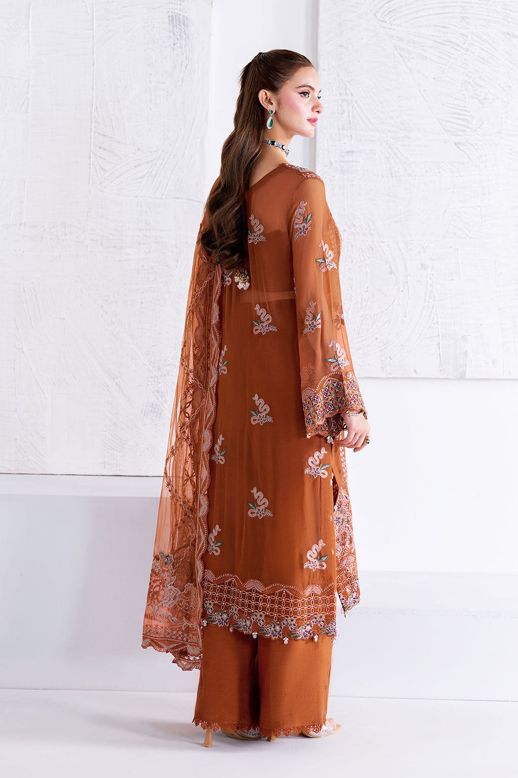 Ramsha | Arzoo Chiffon | U-208 - Official Ramsha stockist in UK - Sakeena London