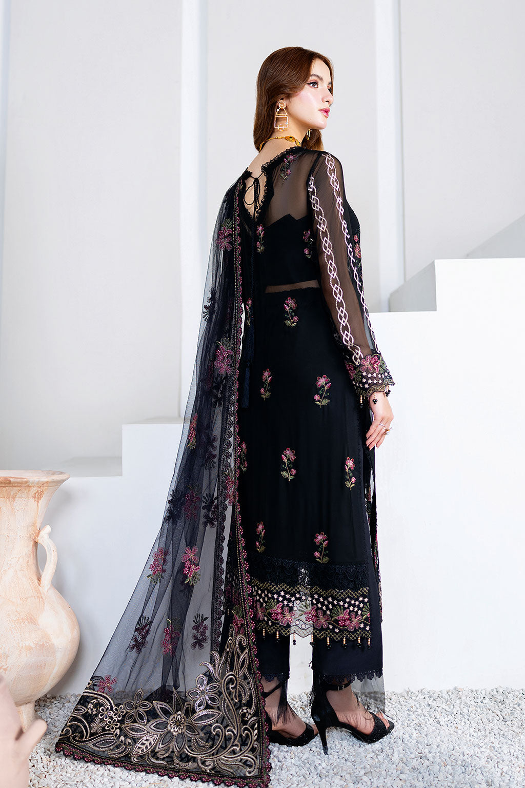 Ramsha | Arzoo Chiffon | U-204 - Official Ramsha stockist in UK - Sakeena London