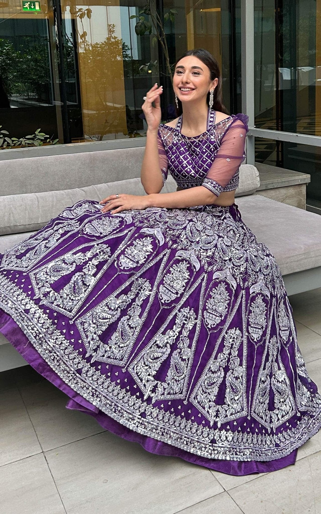 Asifa and Nabeel | Barasti Festive 23 | Bandhani (ANB-07) - Official Asifa and Nabeel stockist in UK - Sakeena London