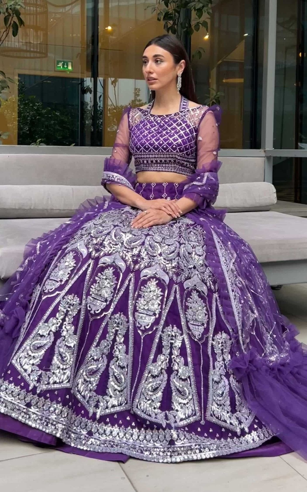 Asifa and Nabeel | Barasti Festive 23 | Bandhani (ANB-07) - Official Asifa and Nabeel stockist in UK - Sakeena London
