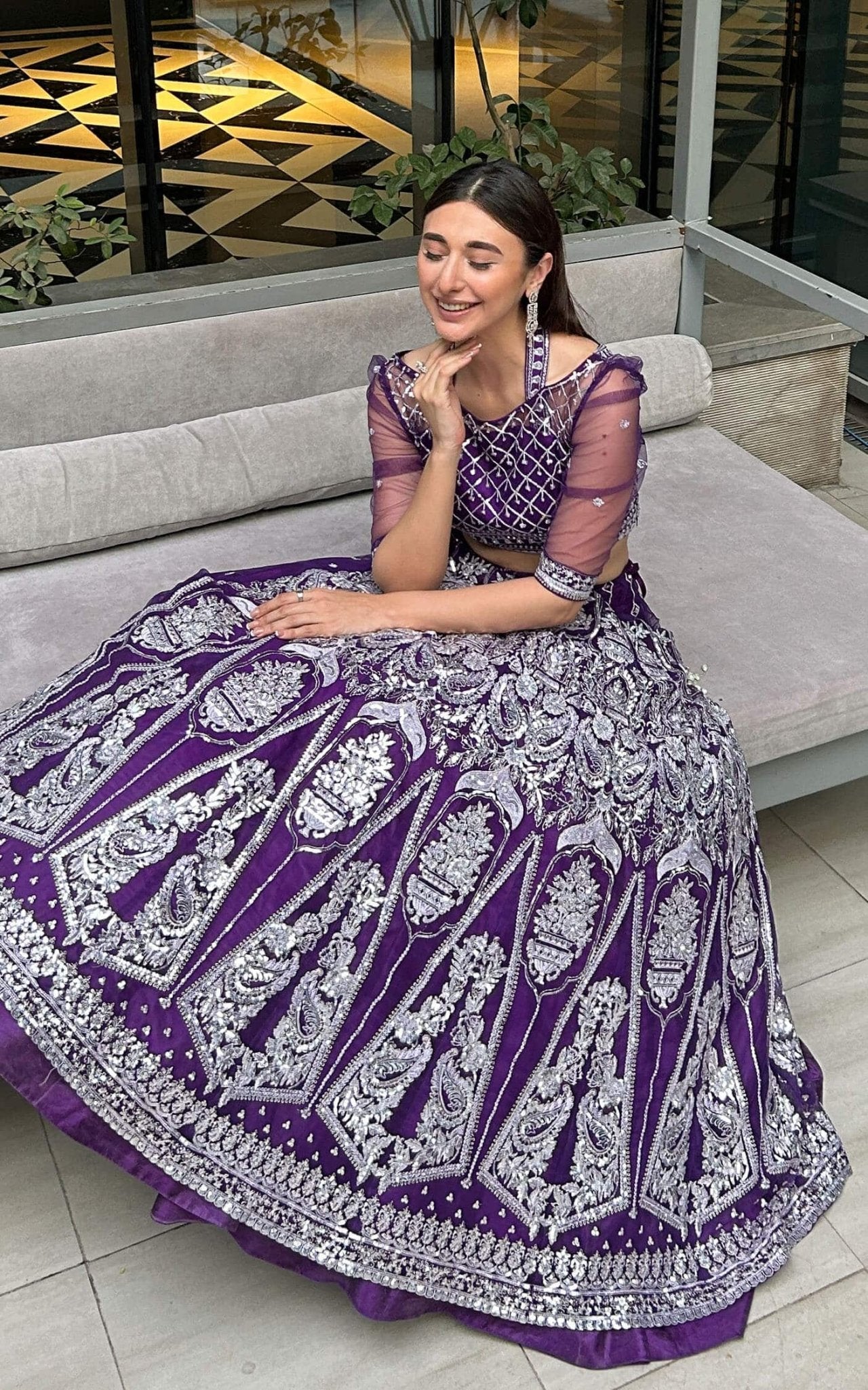 Asifa and Nabeel | Barasti Festive 23 | Bandhani (ANB-07) - Official Asifa and Nabeel stockist in UK - Sakeena London
