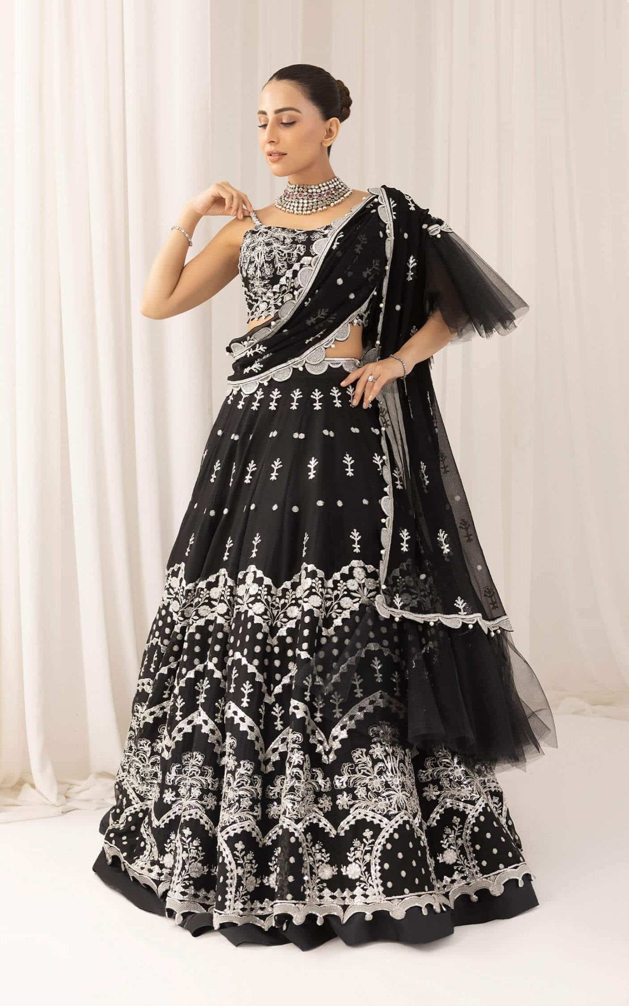 Asifa and Nabeel | Barasti Festive 23 | Basanti (ANB-08) - Official Asifa and Nabeel stockist in UK - Sakeena London