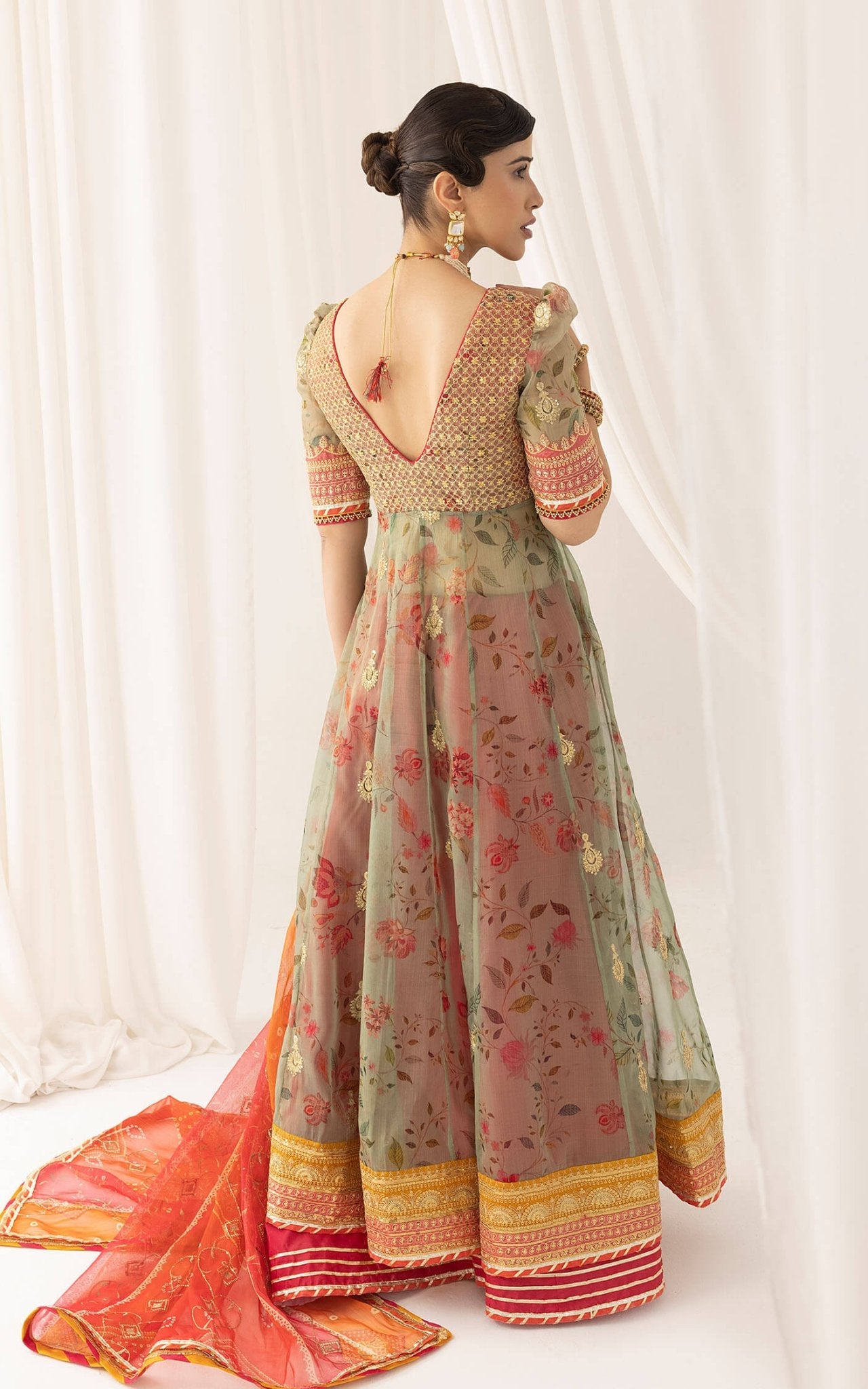 Asifa and Nabeel | Barasti Festive 23 | Rangoli (ANB-01) - Official Asifa and Nabeel stockist in UK - Sakeena London