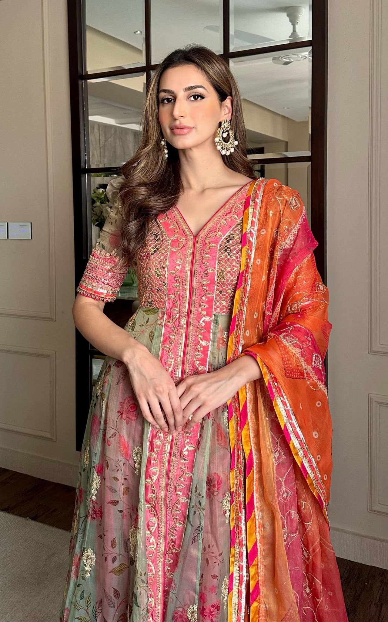 Asifa and Nabeel | Barasti Festive 23 | Rangoli (ANB-01) - Official Asifa and Nabeel stockist in UK - Sakeena London