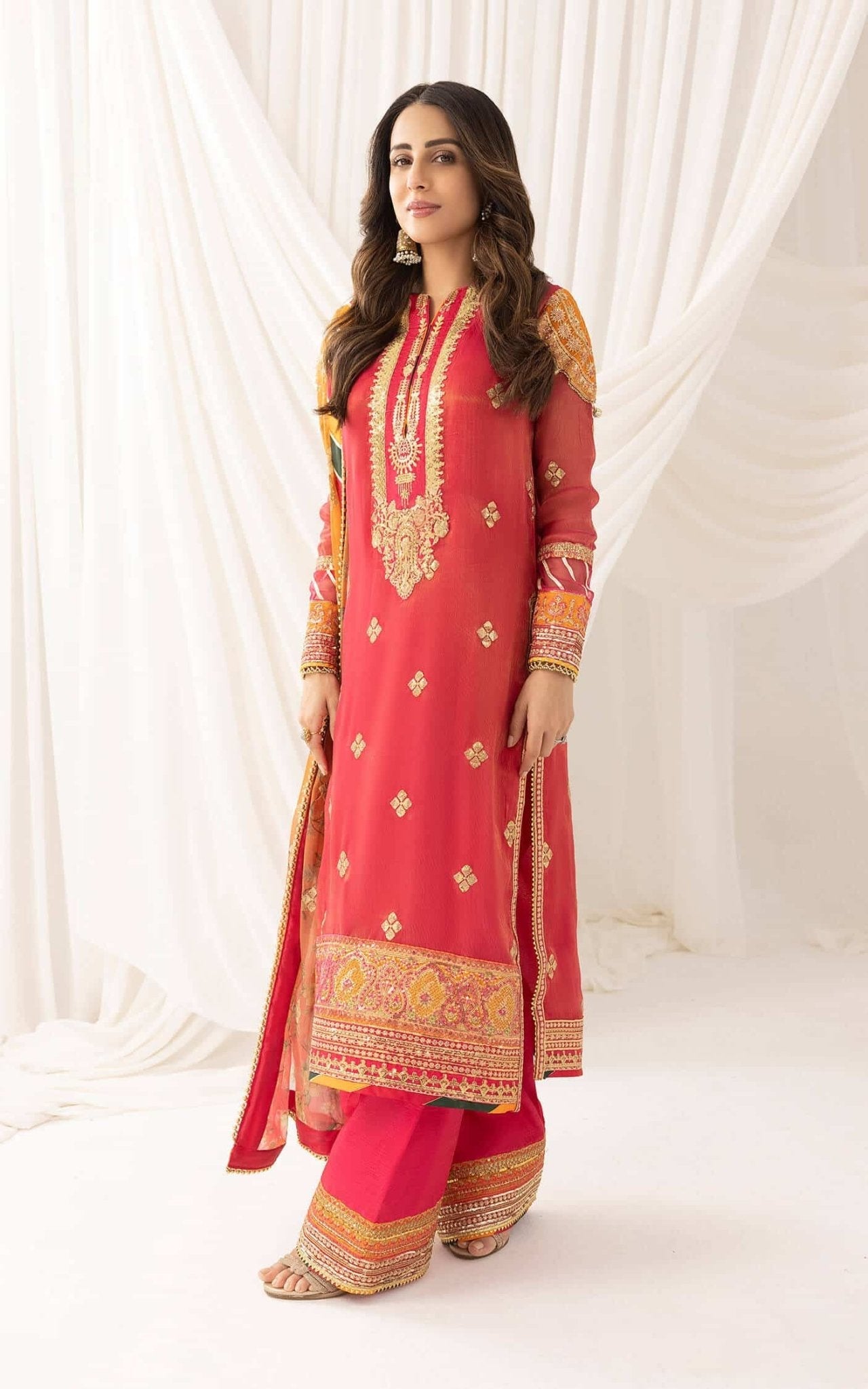 Asifa and Nabeel | Barasti Festive 23 | Sunehri (ANB-04) - Official Asifa and Nabeel stockist in UK - Sakeena London