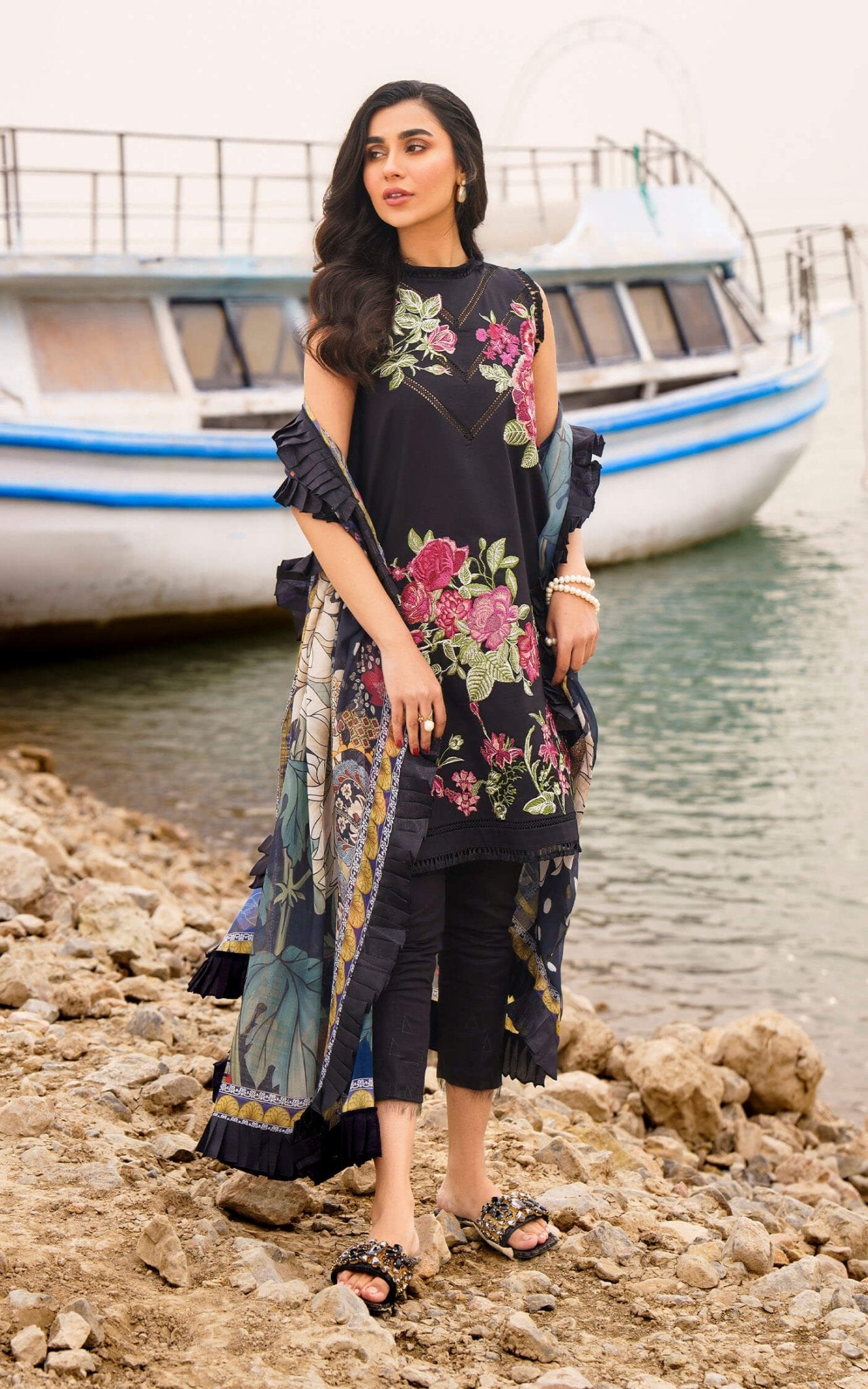 Asifa and Nabeel | Meraki Summer 24 | DAPHNE-U141M019 - Official Asifa and Nabeel stockist in UK - Sakeena London