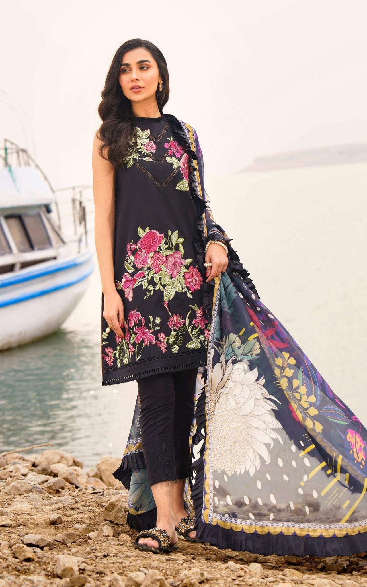 Asifa and Nabeel | Meraki Summer 24 | DAPHNE-U141M019 - Official Asifa and Nabeel stockist in UK - Sakeena London
