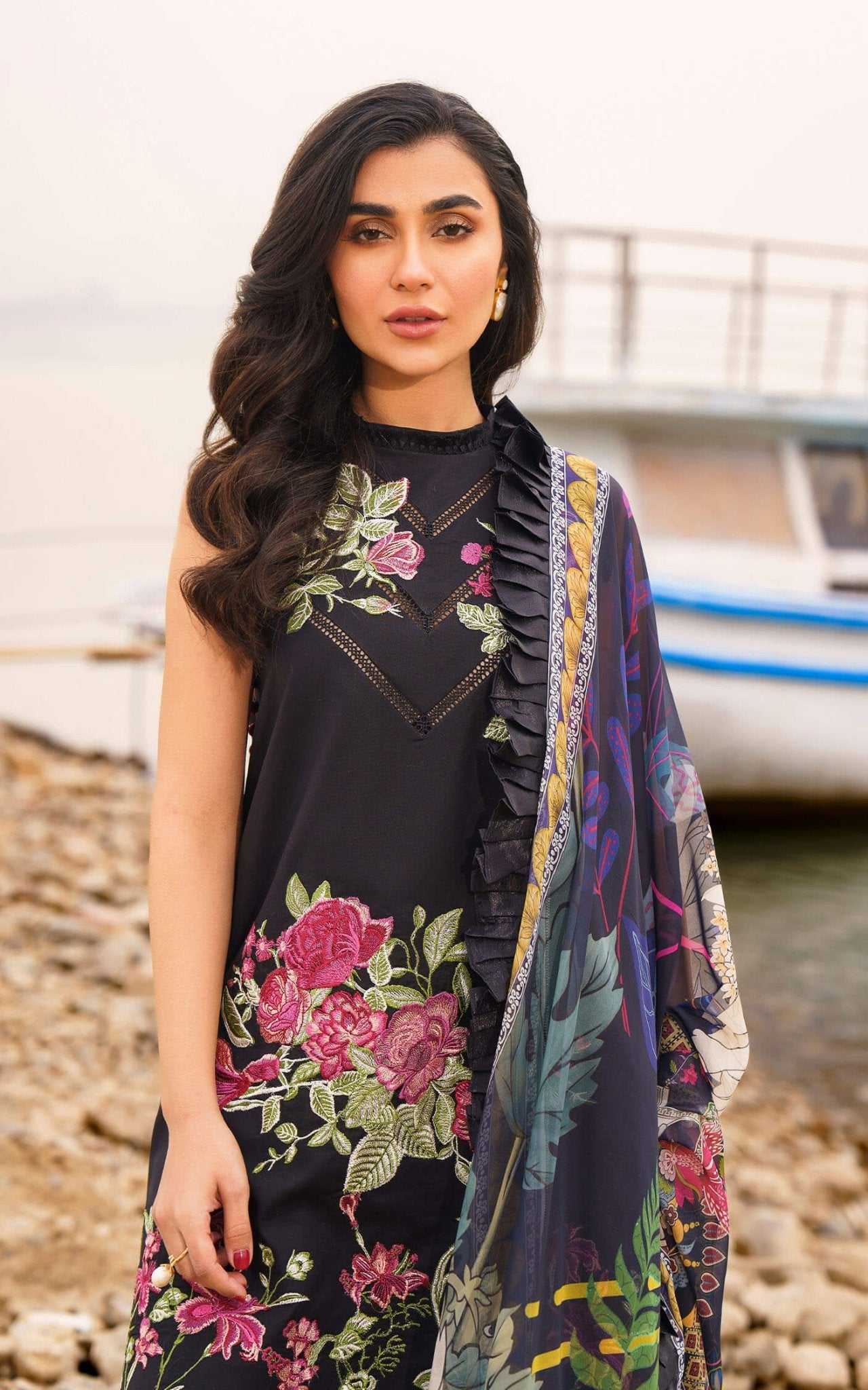 Asifa and Nabeel | Meraki Summer 24 | DAPHNE-U141M019 - Official Asifa and Nabeel stockist in UK - Sakeena London