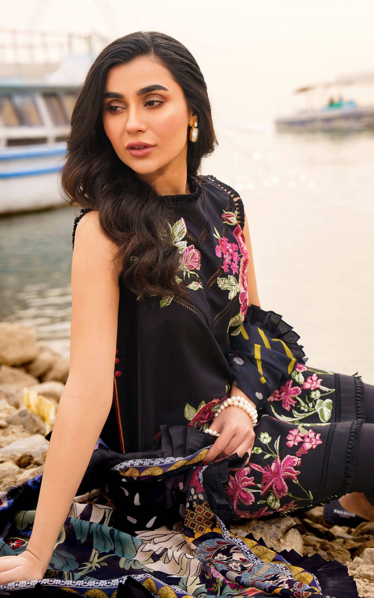 Asifa and Nabeel | Meraki Summer 24 | DAPHNE-U141M019 - Official Asifa and Nabeel stockist in UK - Sakeena London
