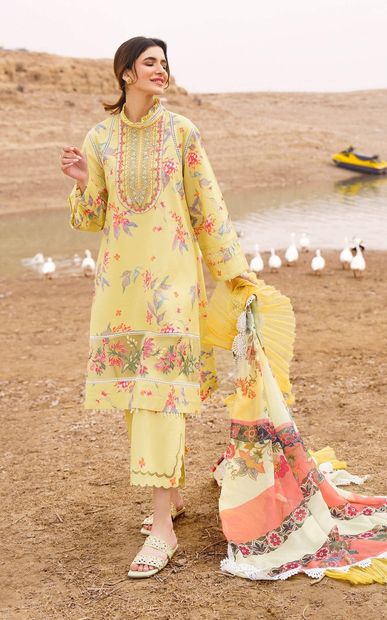 Asifa and Nabeel | Meraki Summer 24 | ORCHID-U141M007 - Official Asifa and Nabeel stockist in UK - Sakeena London