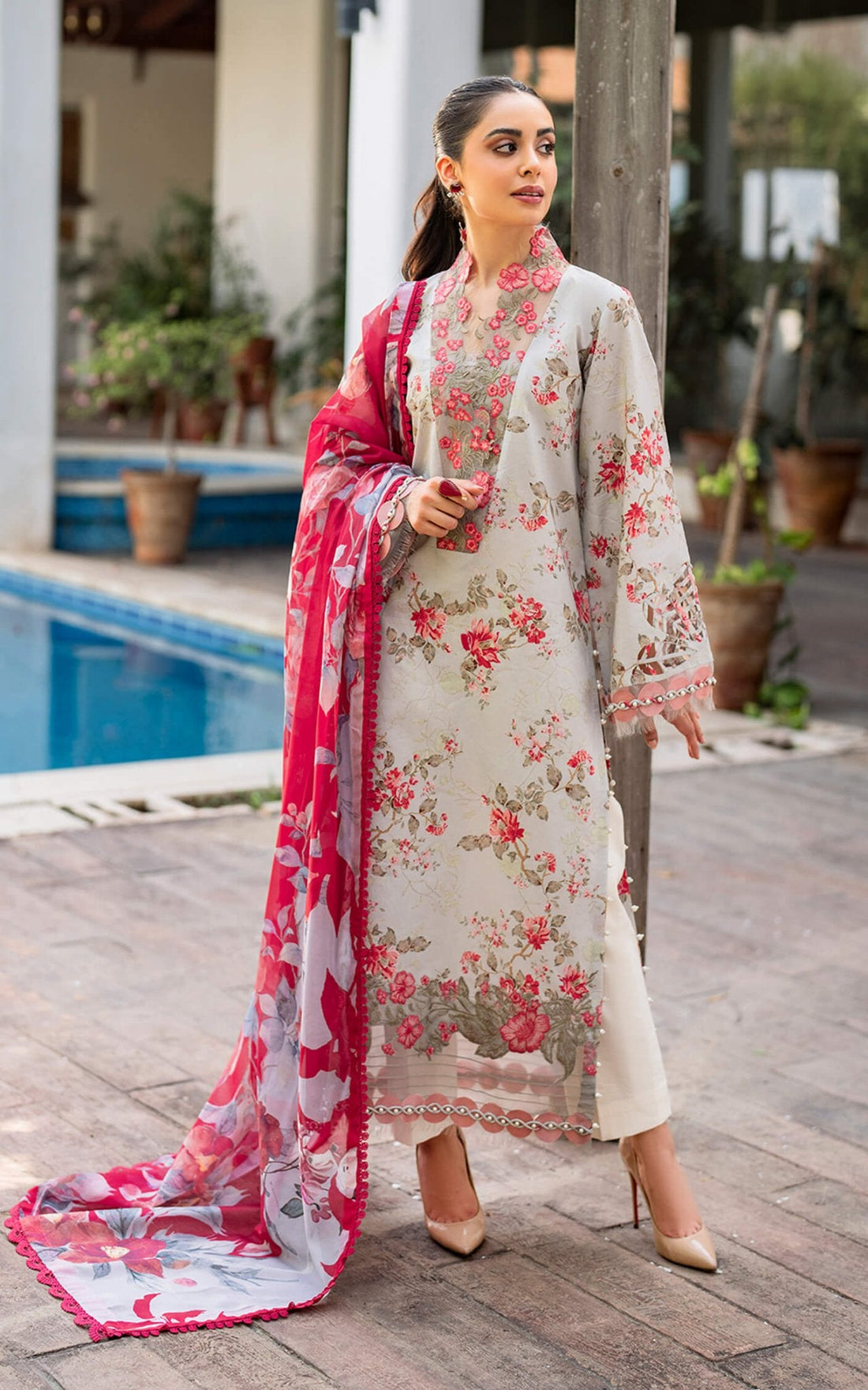 Asifa and Nabeel | Meraki Summer Vol 2 | Chambeli MK-08 - Official Asifa and Nabeel stockist in UK - Sakeena London