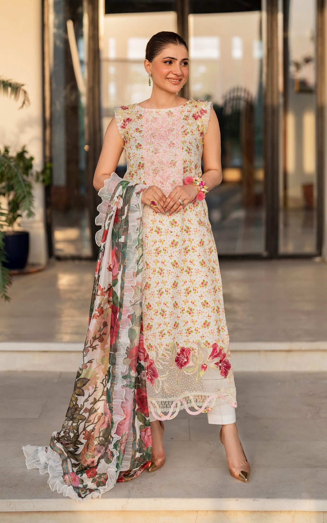Asifa and Nabeel | Meraki Summer Vol 2 | Gulnar MK-15 - Official Asifa and Nabeel stockist in UK - Sakeena London