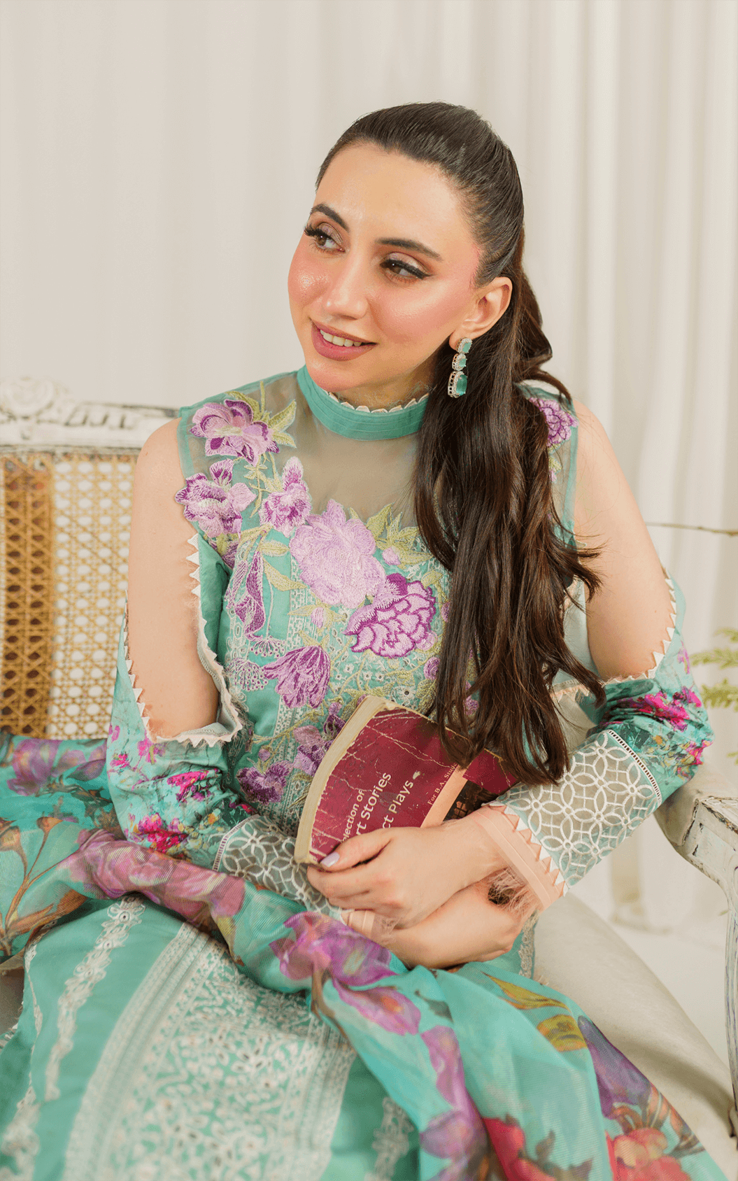 Asifa and Nabeel | Pretty in Pink Limited Edition | Water Lily (PP-3) - Official Asifa and Nabeel stockist in UK - Sakeena London