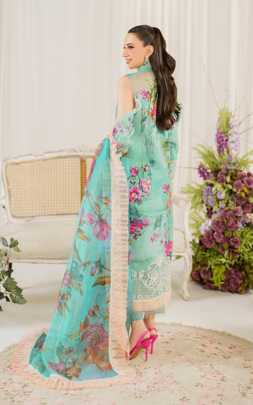 Asifa and Nabeel | Pretty in Pink Limited Edition | Water Lily (PP-3) - Official Asifa and Nabeel stockist in UK - Sakeena London