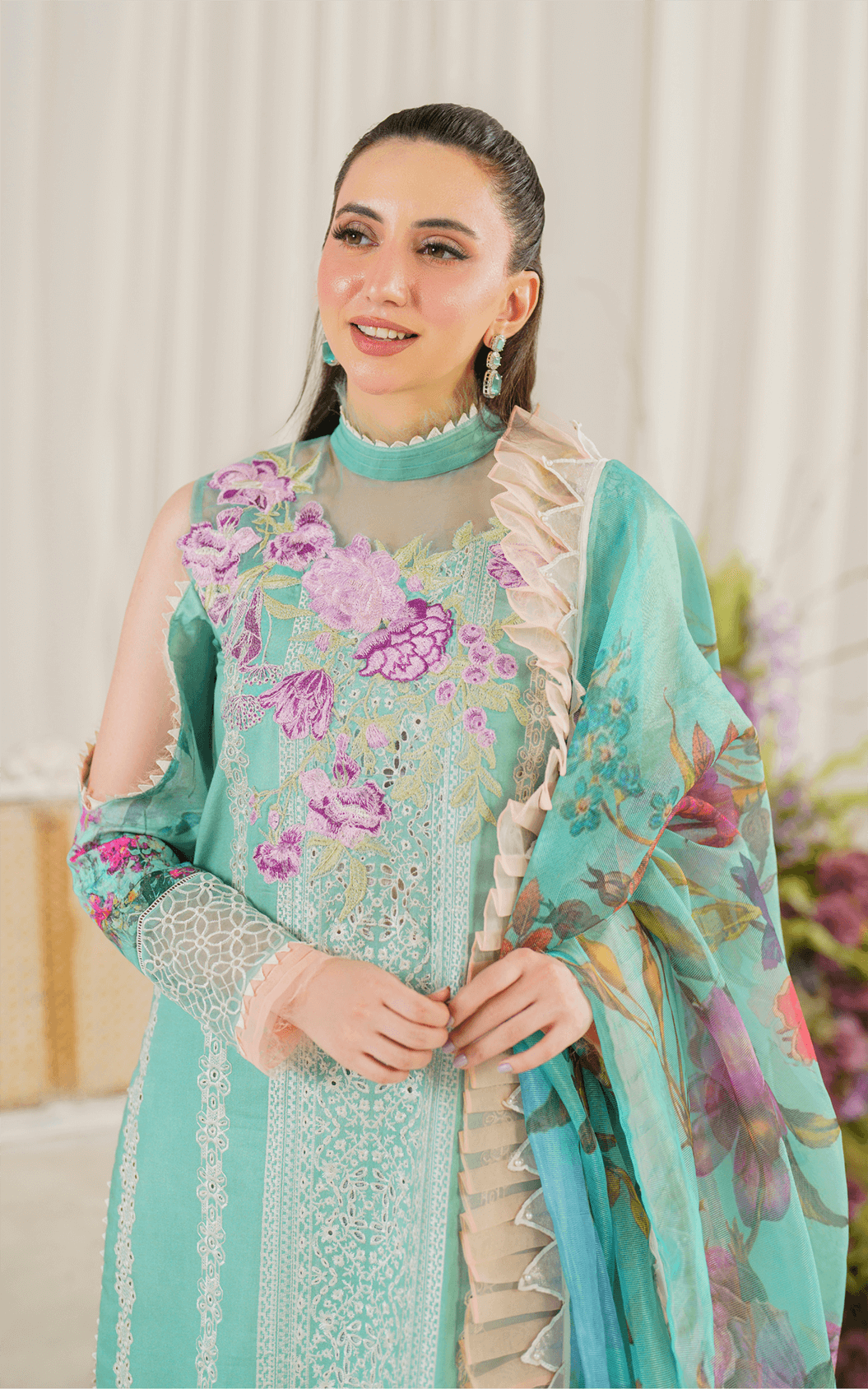 Asifa and Nabeel | Pretty in Pink Limited Edition | Water Lily (PP-3) - Official Asifa and Nabeel stockist in UK - Sakeena London