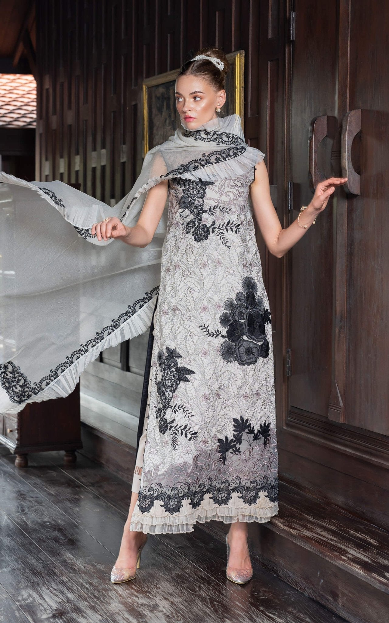 Asifa and Nabeel | Rosemary Ruffles 24 | Aurora - Official Asifa and Nabeel stockist in UK - Sakeena London