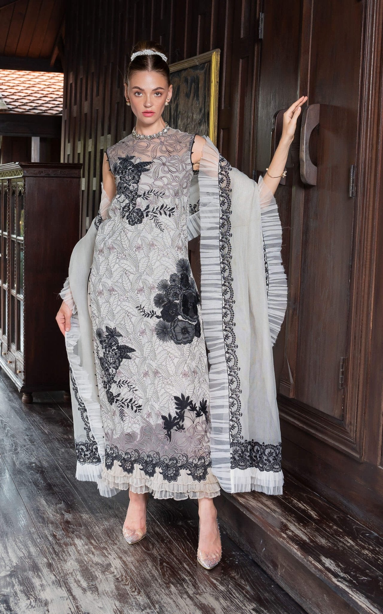 Asifa and Nabeel | Rosemary Ruffles 24 | Aurora - Official Asifa and Nabeel stockist in UK - Sakeena London