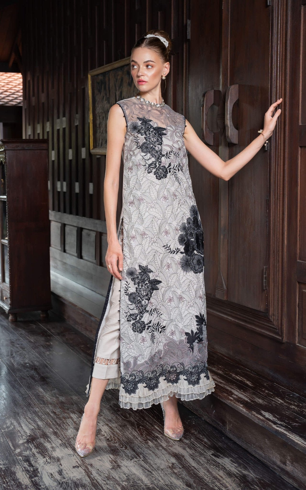 Asifa and Nabeel | Rosemary Ruffles 24 | Aurora - Official Asifa and Nabeel stockist in UK - Sakeena London