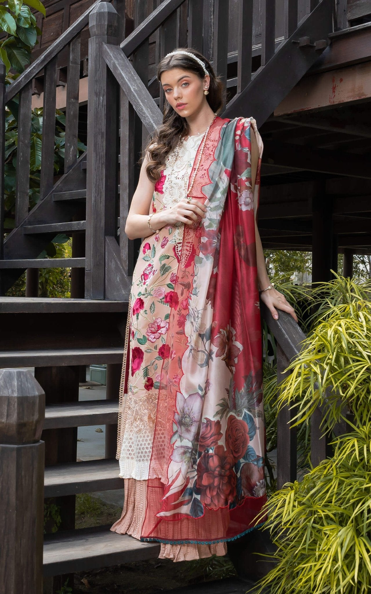 Asifa and Nabeel | Rosemary Ruffles 24 | Botanica - Official Asifa and Nabeel stockist in UK - Sakeena London